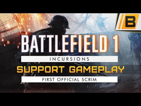 BF INCURSIONS: Competitive support gameplay - First official 5v5 LAN scrim - Full round