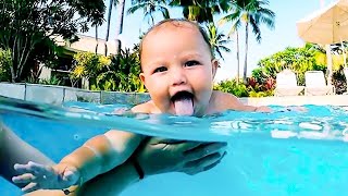 Best Funny Babies Love Playing with Water - Funniest Baby Fails Videos