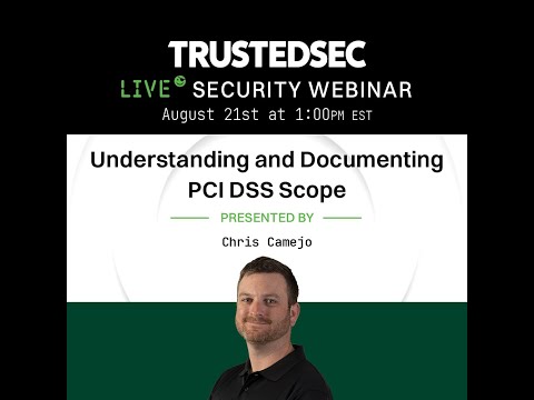 Understanding and Documenting PCI DSS Scope