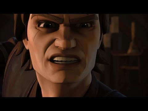 Foreshadowing of Anakin's turn to the Dark side in Star Wars The Clone Wars