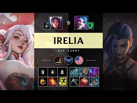 Irelia ADC vs Jinx - NA Diamond Patch 25.18