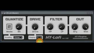 Video thumbnail for HY-Lofi by HY-Plugins by UPROAR 24