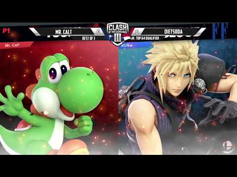 Clash of the Carolinas 3 - Mr. Calt(Link/Yoshi) VS DietSoda(Cloud) - Pools W. Top 64 Qualifier