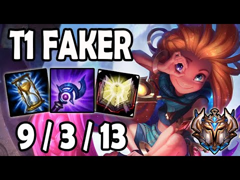 T1 Faker Zoe vs Irelia [ Mid ] Lol Challenger Korea