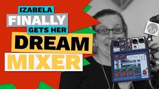 Video thumbnail for Izabela Finally Gets Her Dream Mixer! (Soundcraft Notepad 5 Review & Unboxing) by Mike Russell