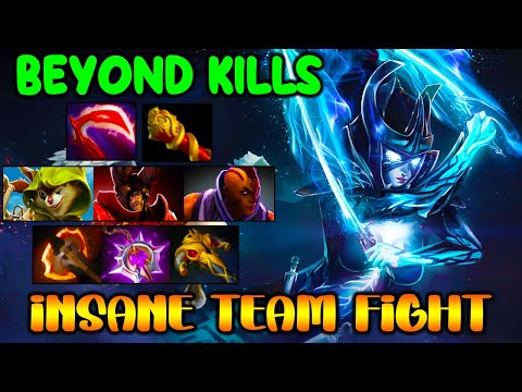 INSANE TEAM FIGHT [ Phantom Assassin ] BEYOND KILLS - UNSTOPPABLE MONSTER - DOTA 2 GAMEPLAY