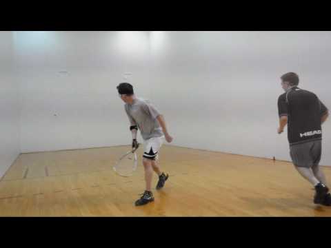 Racquetball Match - Dan vs Chris - B Level