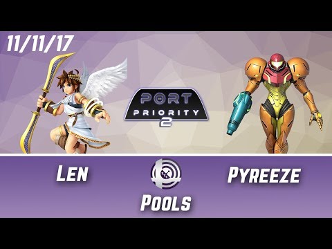 Port Priority 2 - Len (Pit) Vs. Pyreeze (Samus) - Pools