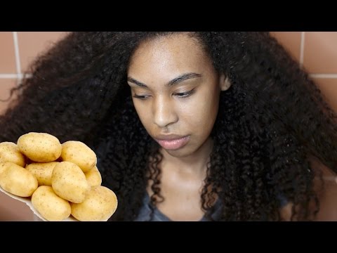 How to Grow Hair Fast! Potato Juice for Rapid Hair Growth Technique Video