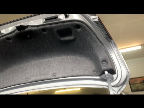 2018 2019 2020 Honda Accord oem trunk handle install that prevents scratches on the paint
