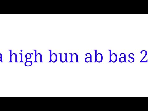 Ab tak ka sabse simple high bun wo bi sirf 2 minute me Video