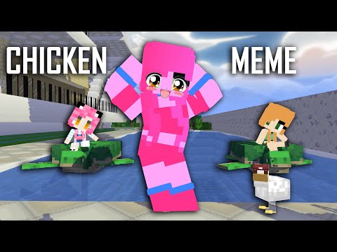 MONSTER SCHOOL :CHICKEN WING MEME MOMMY LONG LEGS, ALEX & MEU SAN - MINECRAFT ANIMATION