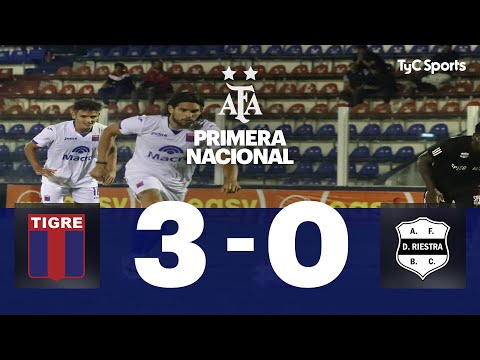 Tigre 3-0 Deportivo Riestra | Primera Nacional