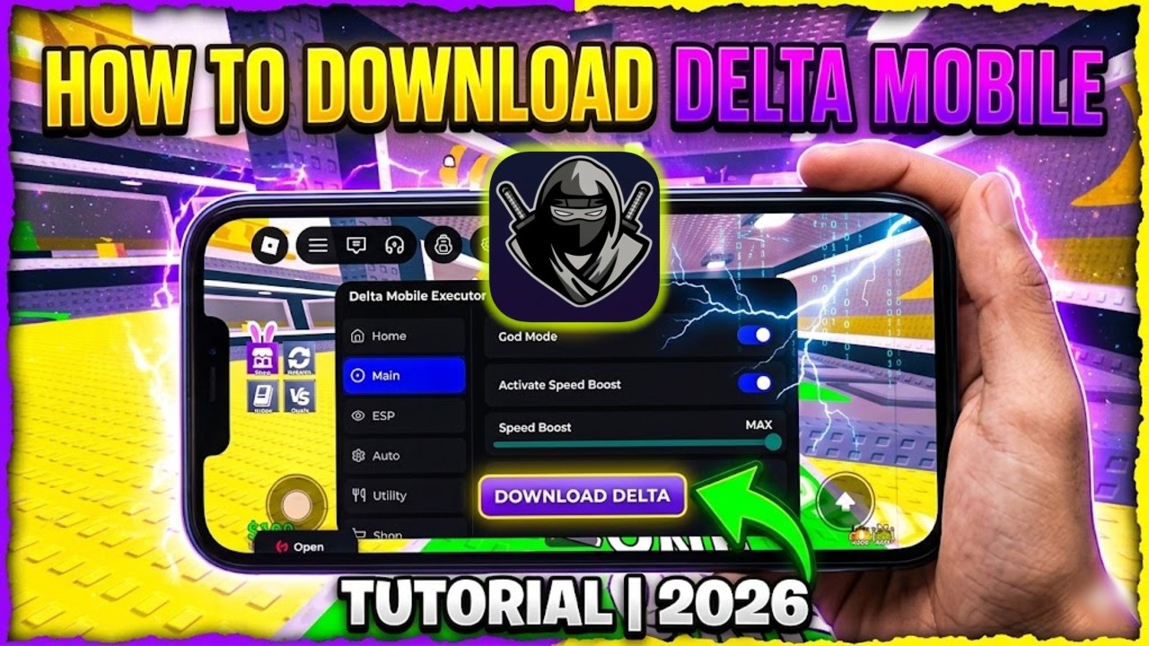 Delta Executor Mobile 2026 - How To Download Delta Executor Mobile New Update iOS (Direct Install)