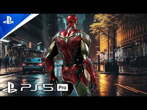 Marvel's Avengers (PS5 PRO) Iron-Man Endgame Suit Gameplay [4K 60FPS HDR]