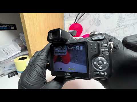 Sony Cyber-SHOT DSC-H5 7.2MP 12x Optical Zoom Digital Camera - BLACK vintage Y2k 1GB