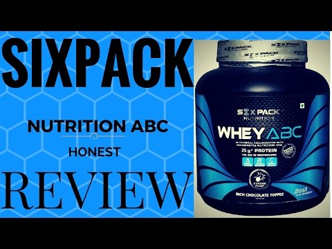 SIXPACK NUTRITION ABC WHEY PROTEIN REVIEW RICH CHOCOLATE TOFFEE