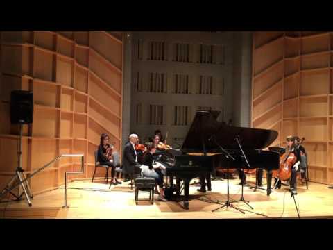 Giada Gatti playing "Maybe" at the piano gala