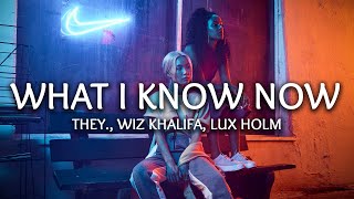 THEY. - What I Know Now (Lyrics) (Lux Holm Remix)