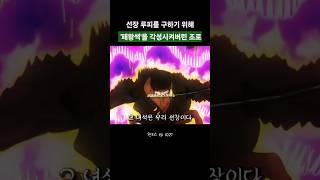 조로가 자신의 한계를 초월해 '패왕색'을 각성시켜버린 전설의 순간