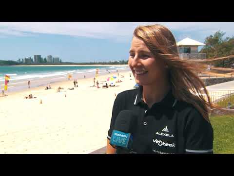 Kaidi Kivioja, member of the Asics World Triathlon Team