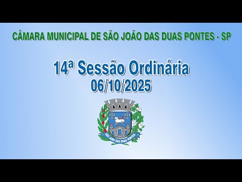 14ª Sessão Ordinária - 06/10/2025