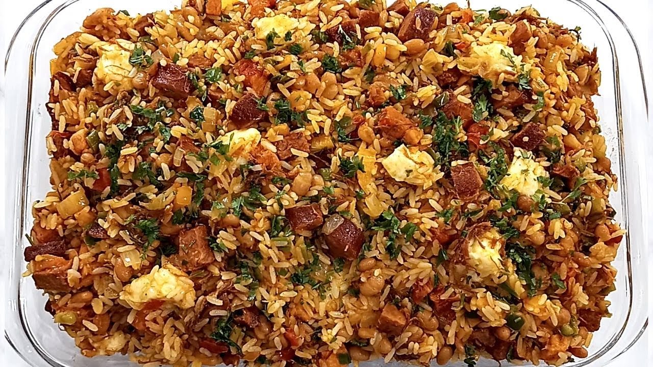 BAIÃO DE DOIS SIMPLES E RAPIDO | BAIÃO DE DOIS COMO FAZER | COMO FAZER BAIÃO DE DOIS NORDESTINO