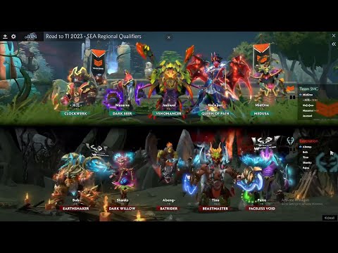 The International 2023 | Southeast Asia Qualifier | Execration vs Team SMG - Game 1