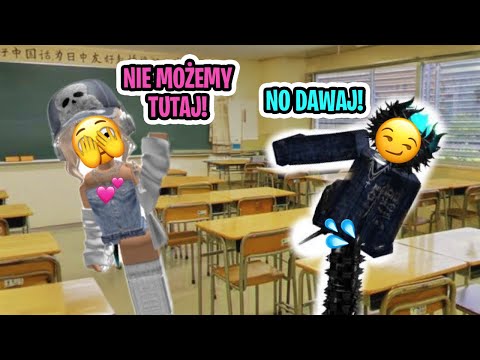 Historyjka roblox - zostałam z ex w klasie po lekcji