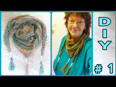 Halstuch für den Sommer stricken  # 1  • DIY  * Julebuergerfee