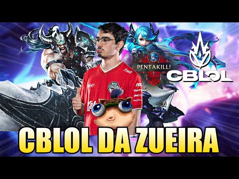 VIRADA INACREDITÁVEL E PENTAKILL DO GUIGO - CBLOL DA ZUEIRA