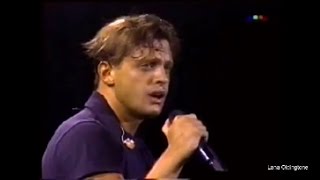 Luis Miguel. Magnífica interpretación de Amanecí en tus brazos River Plate 1996