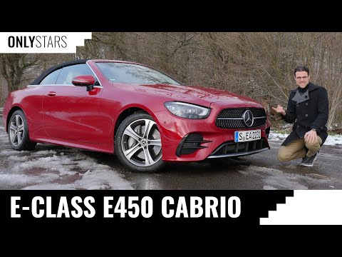 Mercedes E-Class facelift as E450 Cabrio REVIEW 2021 A 238 E-Klasse Cabriolet