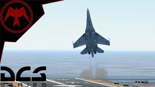 Su-27 Cobra Carrier Landings Hoggit Challenge