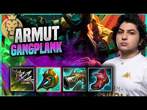 ARMUT IS A GOD WITH GANGPLANK TOP! - MAD Armut Plays Gangplank TOP vs Camille! | Patch 11.15