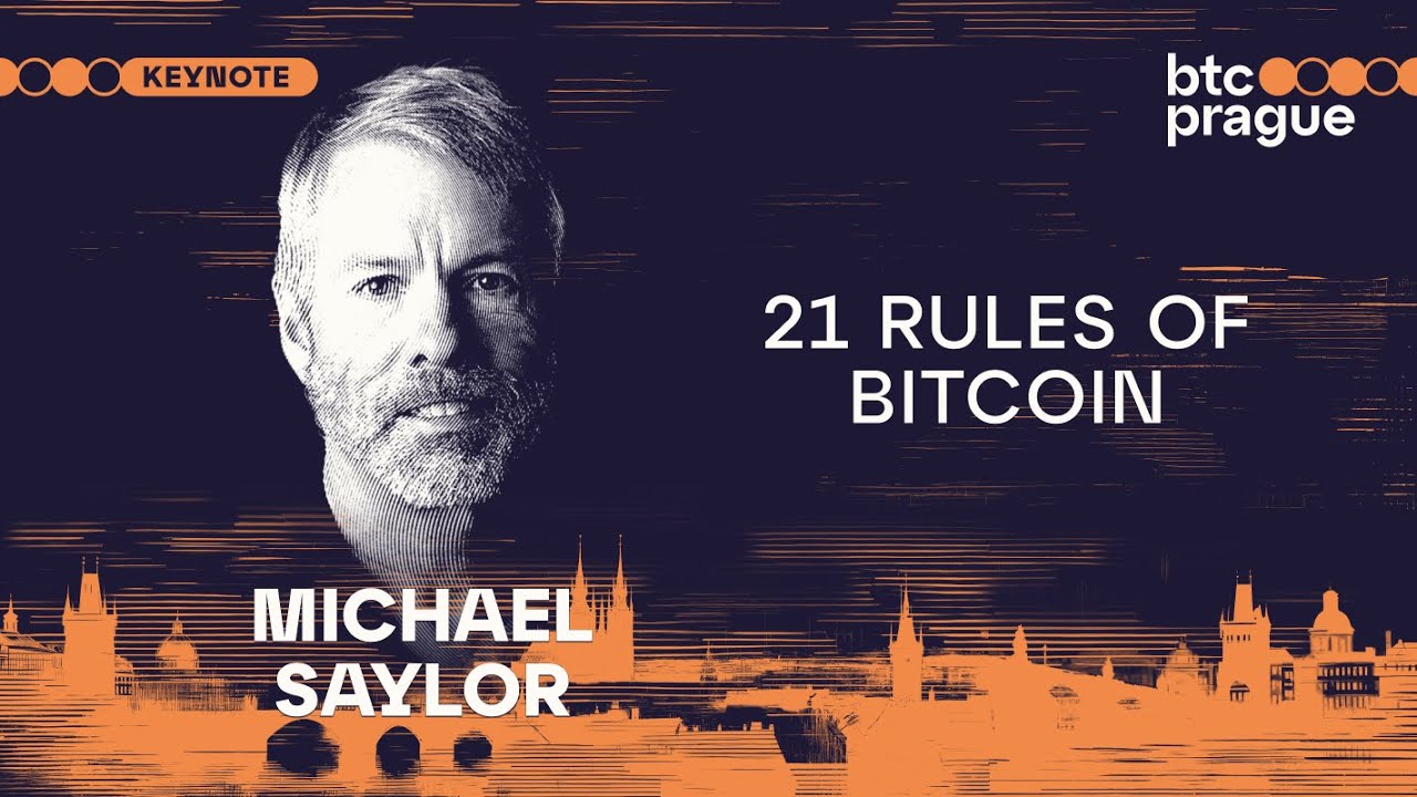 Michael Saylor — 21 Rules of Bitcoin (BTC Prague 2024 Keynote)