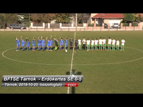 ˘U16. BFTSE TÁRNOK - ERDŐKERTESI SE 0-5 (összefoglaló)
