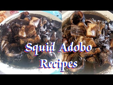 My sis cooked Squid Adobo for our lunch | Cooking Vlog || Part 1