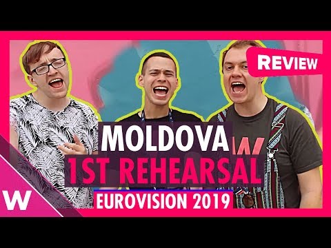 Moldova First Rehearsal: Anna Odobescu "Stay" @ Eurovision 2019 (Reaction) | wiwibloggs