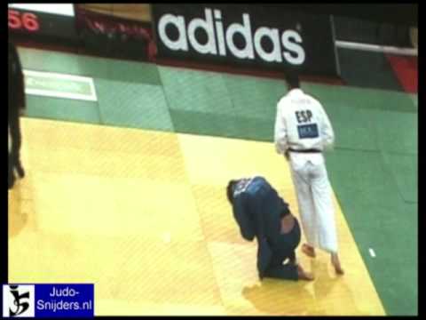 Judo 2009 Paris: Okroashvili (GEO) - Parra (ESP) [+100kg].