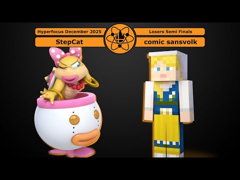 Hyperfocus November 2025 | StepCat vs comic sansvolk | Losers Semi Finals