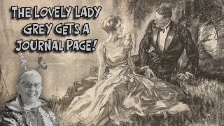 What's behind DOOR #10❓THE LOVELY LADY GREY gets a JOURNAL PAGE❗️