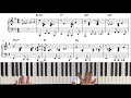 Autumn Leaves Bossa Nova Ver Solo Piano 보사노바 피아노 혼자치기 어렵지 않아요 악�