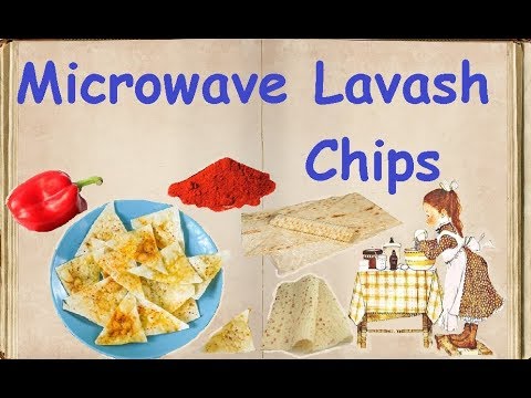 Microwave Lavash Chips / Book of recipes / Bon Appetit