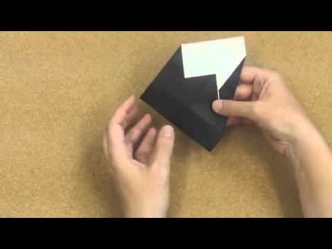 Daily Origami   102   Octagon Plain Lid