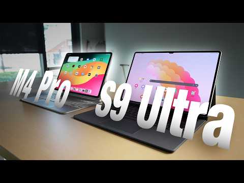 M4 iPad Pro vs Samsung Galaxy Tab S9 Ultra: A CLEAR Winner?