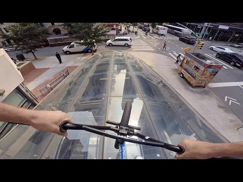 Full Speed BMX Riding in NYC (POV)