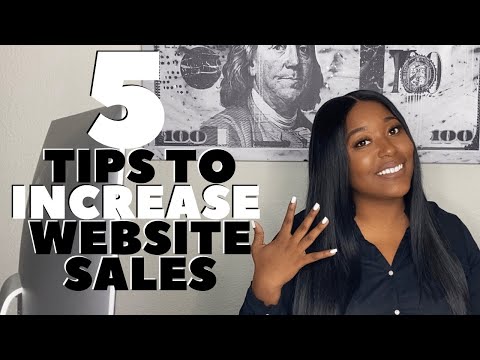 , title : 'How To Increase Sales On Your Website | 5 Tips To Get More Sales For Your Business