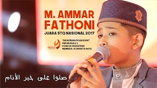 Download lagu M. AMMAR FATHONI | SHALLU 'ALA KHAIRIL ANAM | PEKAN NGAJI 4 PUTRA mp3