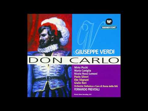 (Better Sound) Verdi: Don Carlo - Caniglia, Stignani, Picchi, Rossi-Lemeni, d. F. Previtali (1951)